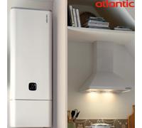 Atlantic Chauffe-eau électrique Linéo 157214 carré vertical mural connecté 120 L