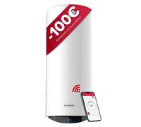 Chauffe-eau électrique connecté 200L - Ariston ABYLEOS WIFI - Fonction Eco Intelligente - Steatite ACI Anti-calcaire