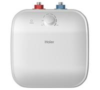 Chauffe-eau électrique Haier, 10 litres - Puissance : 1500 watts Couleur : blanc (plastique) - Prise européenne - Marque CE - Fonctionnement silencieux - Dimensions : 402 x