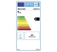 Chauffe-eau instantané France Electronic CEX9 230V 6,6/ 8,8 Kw CLAGE - 2400-26238