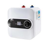 Chauffe-eau électrique mini-réservoir 8 L - Chauffage rapide 1500 W, plage de température 30 à 65 °C, économe en énergie, conception verticale