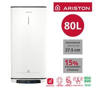 Chauffe-eau électrique mural plat Velis Pro DRY WIFI 80L - ARISTON 3100953