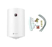 Chauffe Eau Electrique Mural Vertical Blindé Bypso Sannover 100 Litres + Kit d'Installation Complet NF