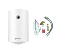 Chauffe Eau Electrique Mural Vertical Blindé Bypso Sannover 100 Litres + Kit d'Installation Complet NF