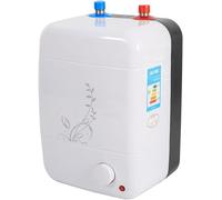 Chauffe-eau électrique - Petit chauffe-eau - Eau chaude - Chauffage rapide - 10 litres - Blanc