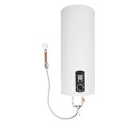 Chauffe-eau électrique, réservoir de 60 l, chauffe-eau instantané | Chauffe-eau instantané 2 kW avec commande à bouton, connecteur latéral étanche IPX4, chauffage sur demande pour douche