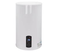 Chauffe-eau électrique - Réservoir de 70 litres - Puissance de 2 kW - 220 V - Adapté pour douche et lavabo - Régulation de température de 25 à 75°C - Blanc