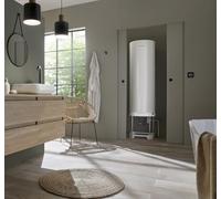 Atlantic Chauffe-eau électrique Zénéo ACI Hybride horizontal mural 200 L raccord dessous 155413