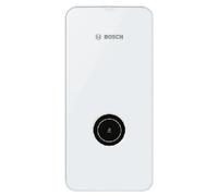 Bosch Tronic 5000 Chauffe-eau électronique 11/13 kW, commutable, résistant à la pression, sélection de la température en continu, 400 V, aspect verre moderne, blanc