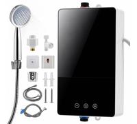 Chauffe-eau instantané 230 V, 5500 W, avec kit de douche, pour salle de bain et cuisine