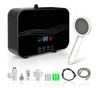 Chauffe-eau instantané 6000 W, avec LED, plage de température 25-55 °C, pour douche et cuisine