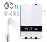 Chauffe-eau instantané 6000 W, kit de douche, écran LED, indice de protection IPX4