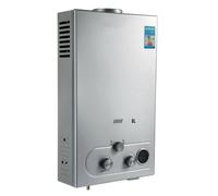 Chauffe-eau instantané au propane, construction en acier inoxydable, 2800 Pa, 6 L, 12 kW