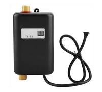 Chauffe-eau instantané, Chauffe-eau Sans Réservoir, Chauffe-eau Instantané, Mini Chauffe-eau Électrique Instantané Sans Réservoir 3000 W, Salle De Bain, Cuisine, Lavage pour les voyages en camping Cab