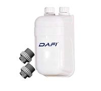 Chauffe-eau instantané Dafi 3,7 kW à 11 kW - Petit chauffe-eau blanc sous table avec picots (4,5 kW)