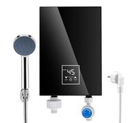 Chauffe-eau instantané électrique 5500 W, mini-chauffe-eau avec affichage LED, indice de protection IPX4