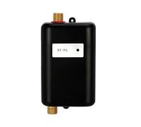 Chauffe Eau Instantané Electrique, Chauffe-eau Électrique Instantané Sans Réservoir, Chauffe-eau Sous L'évier For Le Lavage De Et De La Salle De Bain pour douche salle de bain cuisine(Package 1-Black)