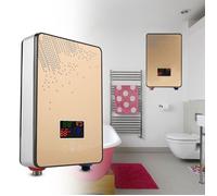 Chauffe-eau instantané électrique mural VVIKIZY 6500W - thermostat de haute précision - LED - rouge