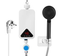 Chauffe-eau instantané électrique - Puissance : 5500 W - Dimensions : 12 x 25 cm - Blanc