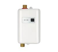 Chauffe-eau Instantané Électrique, Sans Réservoir, Bassin Sous L'évier, Système De For Le Lavage Et La Salle Bain Salle de bain à domicile(Package 1-White)