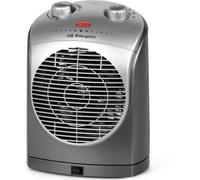 Chauffage oscillant Orbegozo FH 5022 - Chaleur et confort en hiver - Fonction oscillante - Protection contre la surchauffe - Voyant lumineux - Deux vitesses - Puissance 2200 W