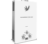 Chauffe-eau portable au GPL, débit 8 l, puissance de chauffage 16 kW, 16 l 32 kW blanc