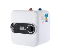Chauffe-eau sous évier 8 l - 1500 W 220 V - Résistant à la pression - Petit réservoir d'eau chaude - Mini chauffe-eau instantané 30-65 °C - Pour lavabo, cuisine, salle de bain
