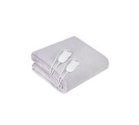 Chauffe-lit Electrique 150 x 160cm, 3 Niveaux de Température, Lavable AD 7426 Blanc