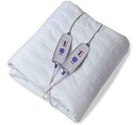 Pekatherm Surmatelas chauffant U210DF 2 places 150x160 cm 2x150 W 100% coton Blanc