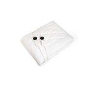 Pekatherm Surmatelas chauffant U210DF 2 places 150x160 cm 2x150 W 100% coton Blanc