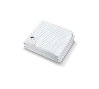Beurer UB 101 Cosy surmatelas chauffant, pour lit simple 198 × 92 cm, 2 zones de chauffe, 9 niveaux de température, arrêt automatique, mode ECO, lavable