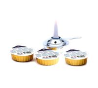 Chauffe-plat Hendi - 190036 - 3x80g pate combustible pour bruleurs a fondues