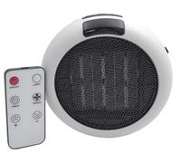 Chauffe-prise 600W avec télécommande compolyamidect 140x140x110mm