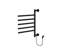 Chauffe-Serviette Electrique, 75W 45-60°C 450x622 mm, Rotation 180° Support