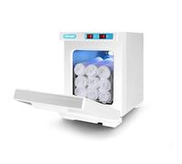 Chauffe Serviette, Seche Serviette Electrique, Serviettes Chauffantes à 360 °, Armoire Chauffante Professionnelle 176 °F, 5L Esthétique Spa Chauffe Serviette Barbier, Sèche Serviettes pour Spa (B)