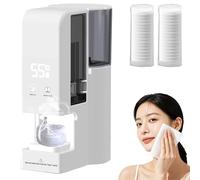 Chauffe-serviettes 600 W avec 20 serviettes compressées, distribution automatique, température constante de 55 °C, réservoir de 500 ml pour spa, visage, salle de bain et maison