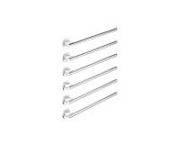 Dornbracht chauffe-serviettes, 6 positions, saillie à droite, largeur 610mm, 83316979-00