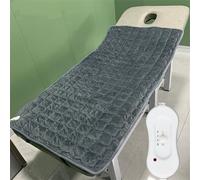 Chauffé Surmatelas Pour Table De Massage,Lash Bed Topper,Rembourrage De Lit Spa Avec Trou Respiration Bandes Élastiques,Couvre Matelas En Mousse À Mémoire Forme Pour Lit De Salon Beauté,150*80cm