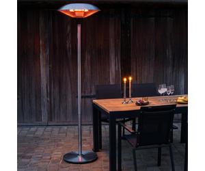 Chauffe terrasse électrique acier 2000 W halogène ZEPHYR
