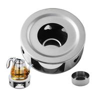 Chauffe-théière en acier inoxydable - Chauffe-lait multifonction pour thé et café, convient pour les boissons chaudes | Pour pique-nique, alpinisme, cuisine, camping, pêche