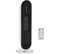 Chauffe-tour céramique - 2000 W - minuterie 24 h - thermostat - télécommande - anti-basculement - alimentation secteur (AC)
