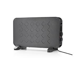 Chauffe vêtements Nedis Radiateur soufflant 1200W/2000W Thermostat réglable 2 réglages de chaleur Poignées intégrées Fonction turbo Protection contre la surchauffe