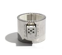 Chauffeur de bande en céramique 250mm Dia 50-100mm 110-380V 1900-3900W | Élément chauffant(WHITE,380V,2500W 250x60mm(DxH))