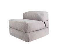 Chauffeuse 1 place - 70 x 190 cm - Bananair - Gris clair