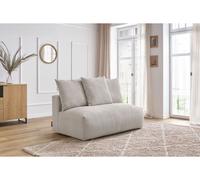 Chauffeuse 2 places sans accoudoir pour canapé modulable VOLTAIRE beige BOBOCHIC 2 places Beige
