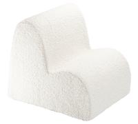 Chauffeuse Cloud Cream White molletonnée