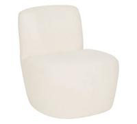 Fauteuil ""Leone"" blanc - Atmosphera Créateur d'intérieur