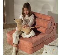 Chauffeuse Flipster Pink Mouse velours côtelé