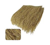 Chaume Artificielle, Tuile De Chaume De Simulation Tuile De Toit Ignifuge Pe Pvc Simulation Rouleau De Chaume En Plastique Paille Gazebo Décoration De Toit De Chaume Pare-soleil De Jardin(Size:30pcs)