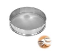 ChAusa Tamis à 150 mailles en acier inoxydable Extracteur Tamis fin Maille Tamis à farine, 20 cm Empilable Diamètre Tamis de cuisine, Extracteur de pollen pour herbes et pollens, pour cuisine Farine